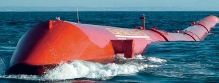 圖4為挪威國家石油公司生產(chǎn)的波浪能發(fā)電機Pelamis